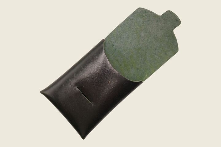 Ward - Shinki Hikaku (Japan) Olive Oiled Horsebutt Front Pocket