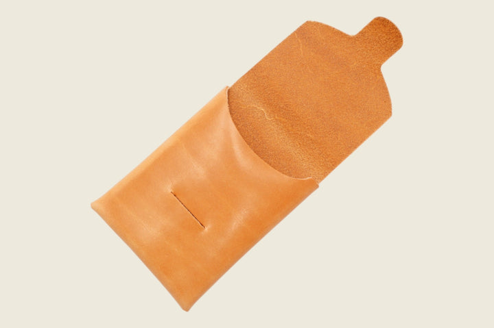 Ward - Wickett & Craig (USA) Natural Harness Steerhide Front Pocket