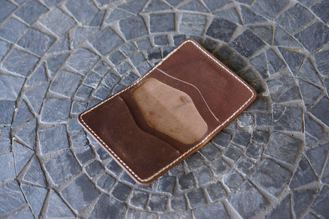 Warden - Horween Natural Workshoe Butt and Maryam Muscio Horsebutt Bifold