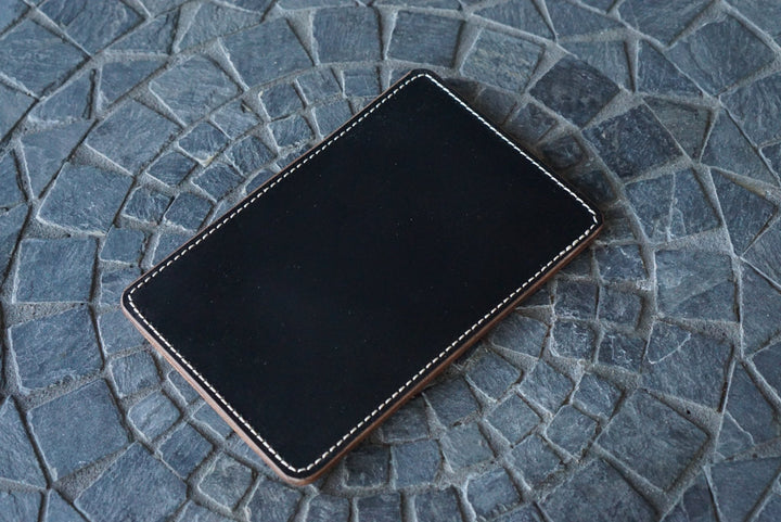 Warden - Horween Navy Horse Strip Bifold