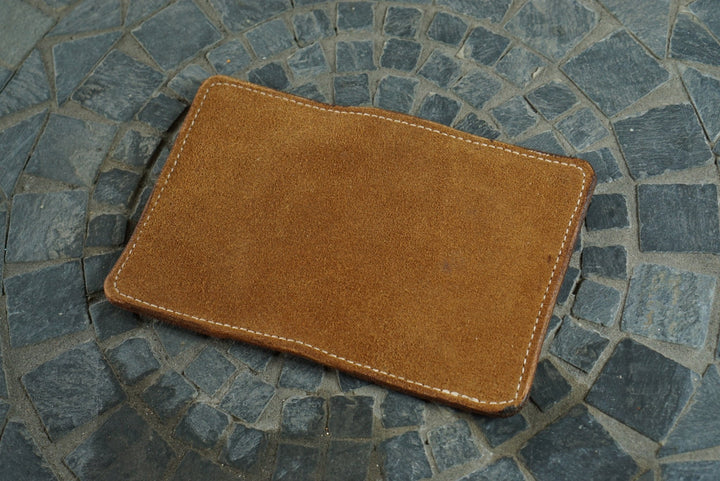 Warden - Light Brown Suede Bifold