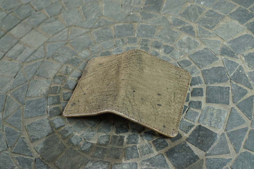 Warden - Tan Giraffe and Natural CXL Horsehide Horween (USA) Bifold