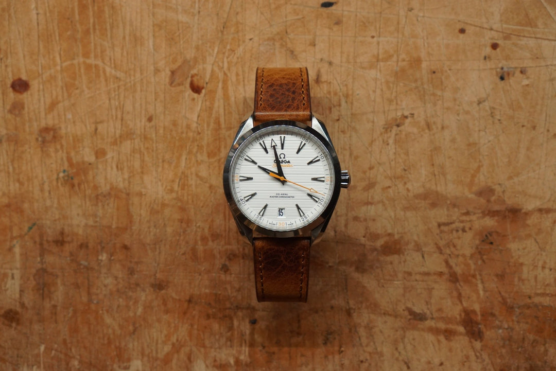 Waxed Calf Minimal Strap Watch Straps