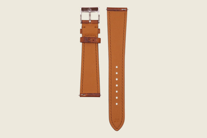 Waxed Calf Minimal Strap Watch Straps