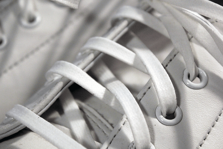 48" Wide Flat Waxed Sneaker Laces Shoe Laces