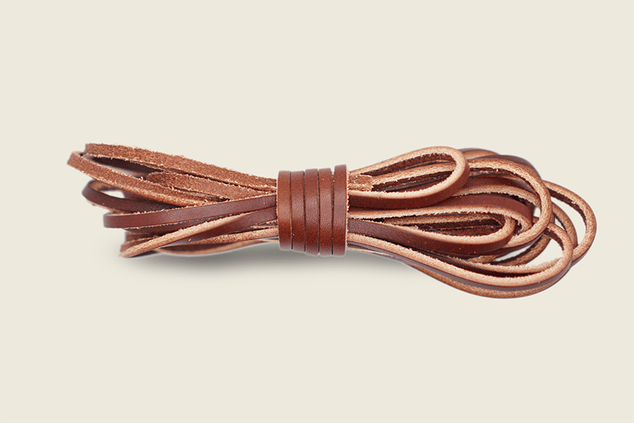 72" Wickett & Craig Medium Brown H Latigo Laces Shoe Laces