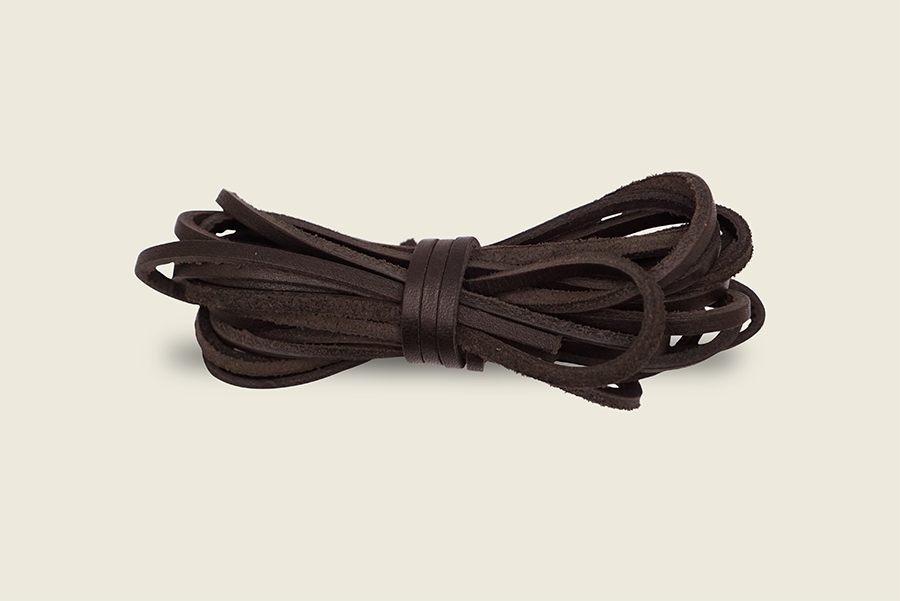 72" American Tanned Steerhide Leather Boot Laces