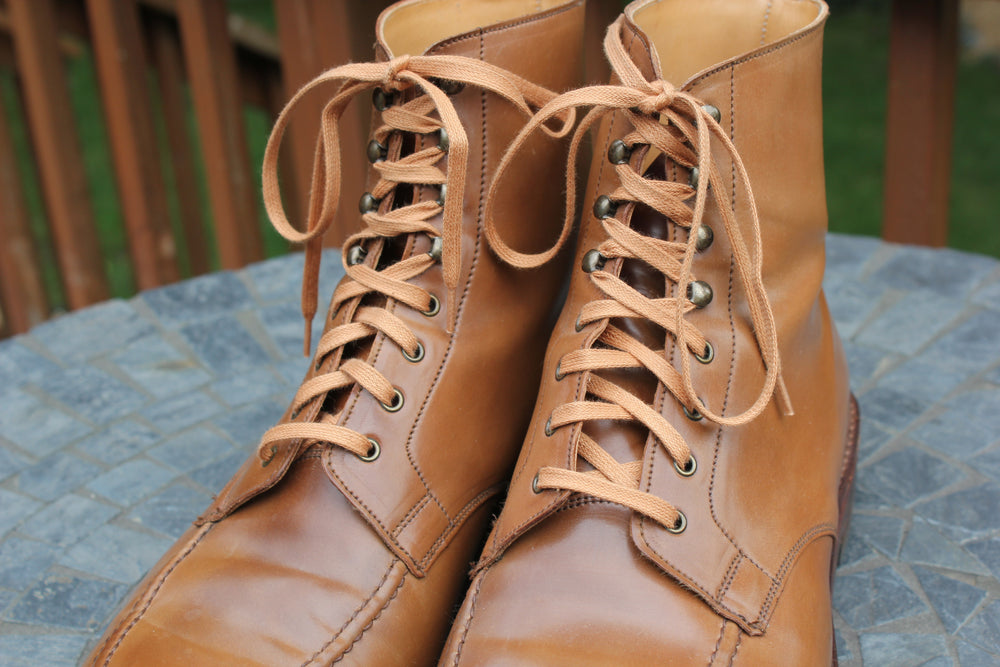 54" Skinny Flat Semi-Waxed Boot Laces Shoe Laces