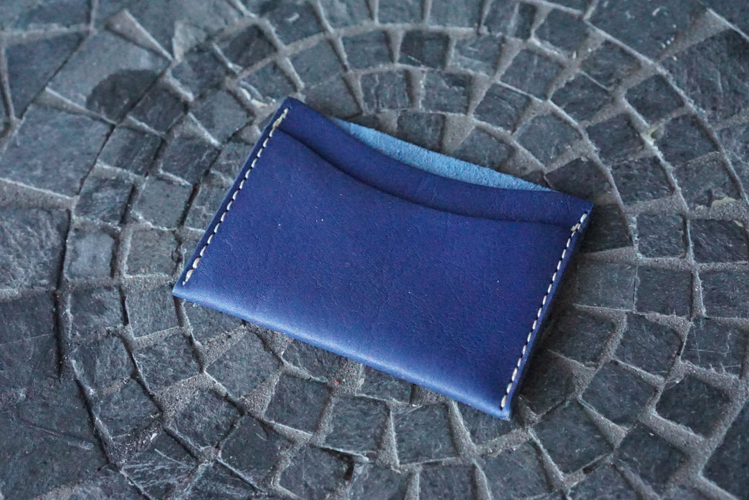 Bastion - Maryam Sky Blue Horsehide Front Pocket