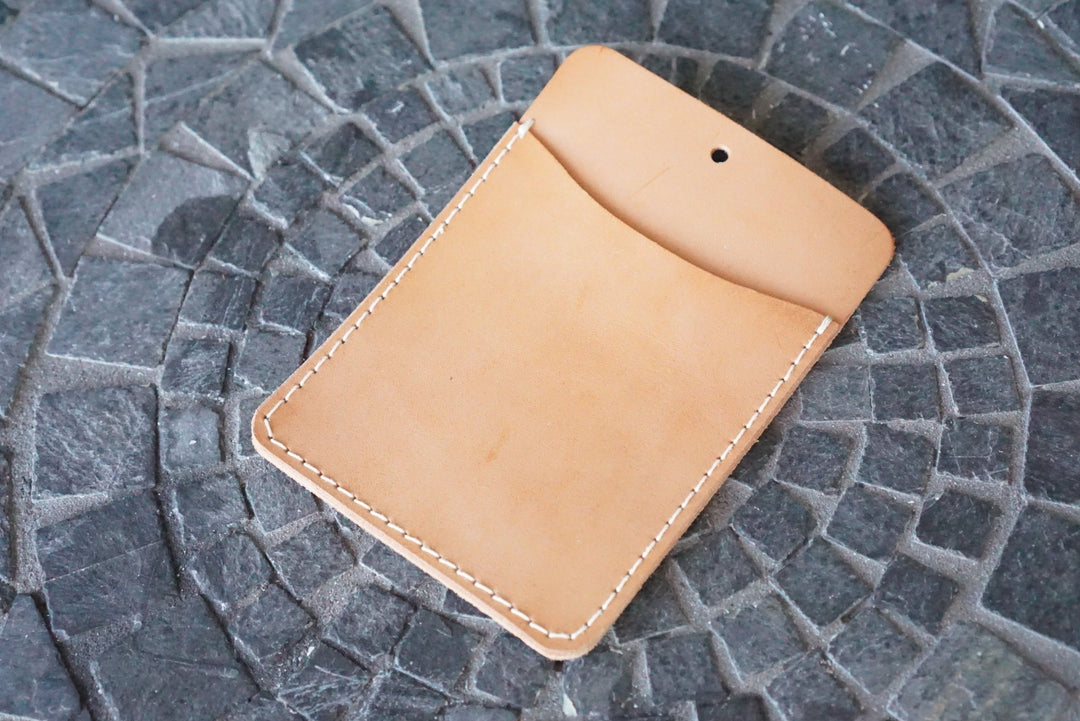 Wall Pocket - Wickett & Craig Natural Veg Tan RTS - Accessories